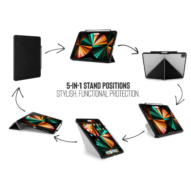 Funda Pipetto Origami Pencil iPad Pro 12,9" 2021